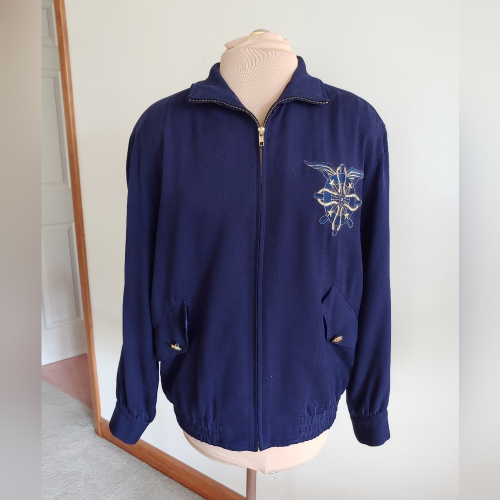 ⚓Vintage Jacket 14 Silk Bomber